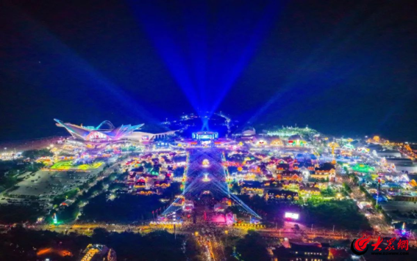 鑫旺资管 越夜越璀璨！速领青岛西海岸新区金沙滩啤酒城追光指南